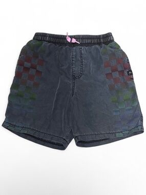 Art Class Grey Checkered Shorts Boys Kids Size S